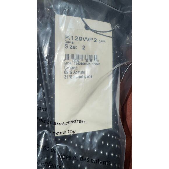 ST. JOHN Vintage '90s Silver Studded Polka Dot Black Wrap Dress NWT US 2 - Picture 8 of 9